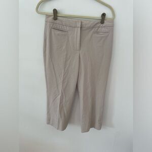 TALBOTS Crop khaki Pants size 6P